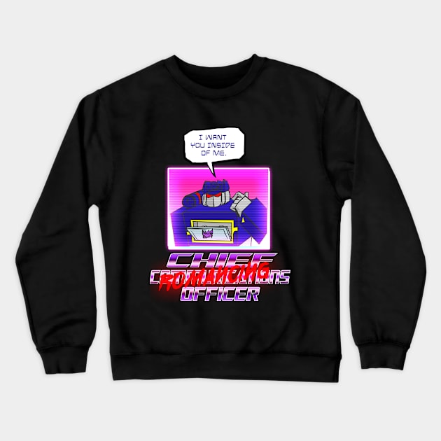 chief romancing officer Crewneck Sweatshirt by teh_andeh